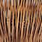 Household Essentials Small Reed Willow Waste Basket